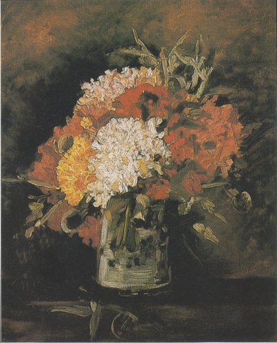 Vase avec œillets - Vincent van Gogh